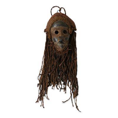 Strong Protector African Handmade Jute Mask - Smoky Mountain Fresh Roast Coffee