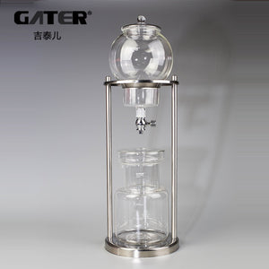 GATER 600ml 1000ml Dutch  Espresso Cold Brew Coffee Maker - Uses Ice to Cold Brew Coffee - Smoky Mountain Fresh Roast Coffee