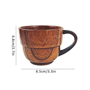 160ml Primitive Coffee or Tea Mug - Handmade of Natural Wood - Smoky Mountain Fresh Roast Coffee