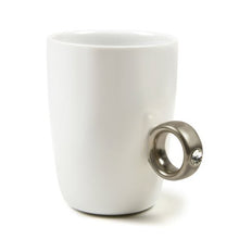 Transhome Creative Ring Coffee or Tea Mug Golden or Silver Ring 250ml - Smoky Mountain Fresh Roast Coffee